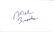 Mel Brooks signed white card. Good Condition. All