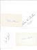 US Fighter and test pilots autographs P Hoag, Milt