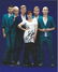 Alphabeat Band Signed 8x10 Photo . Good Condition. All