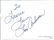 Loni Anderson signed 6x4 white card. Dedicated. Good