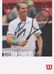 Stefan Edberg signed postcard picture of the former