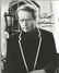Patrick McGoohan signed 10x8 black and white photo from