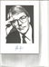 John Major signature piece below black and white photo.