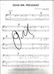 Pink signed music score of Dear Mr President. Good