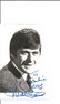 Mike Yarwood signed 6x4 black and white photo.