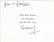 WW2 617 Sqn Benny Goodman signed Christmas card to 617