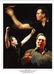 Bobby George Darts Signed 16 x 12 inch darts photo.
