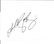Luke Goss signed white card. Good Condition. All signed