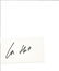 Ian Hart signed card. Good Condition. All signed pieces