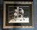 Boxing Muhammad Ali and Sir Henry Cooper 30x26 framed