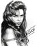 Brigitte Bardot signed sexy 10 x 8 inch b/w photo.