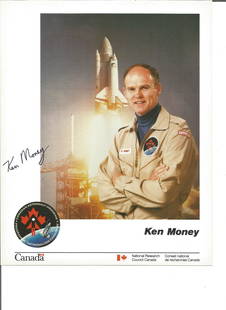Astronauts collection of six 10 x 8 colour photos: Astronauts collection of six 10 x 8 colour photos signed by Canadian astronauts Bob Thirsk, Ken Money, Marc Garneau, Steve MacLean, Roberta Bondar, Bjarni Tryggvason. All autographs are genuine hand s