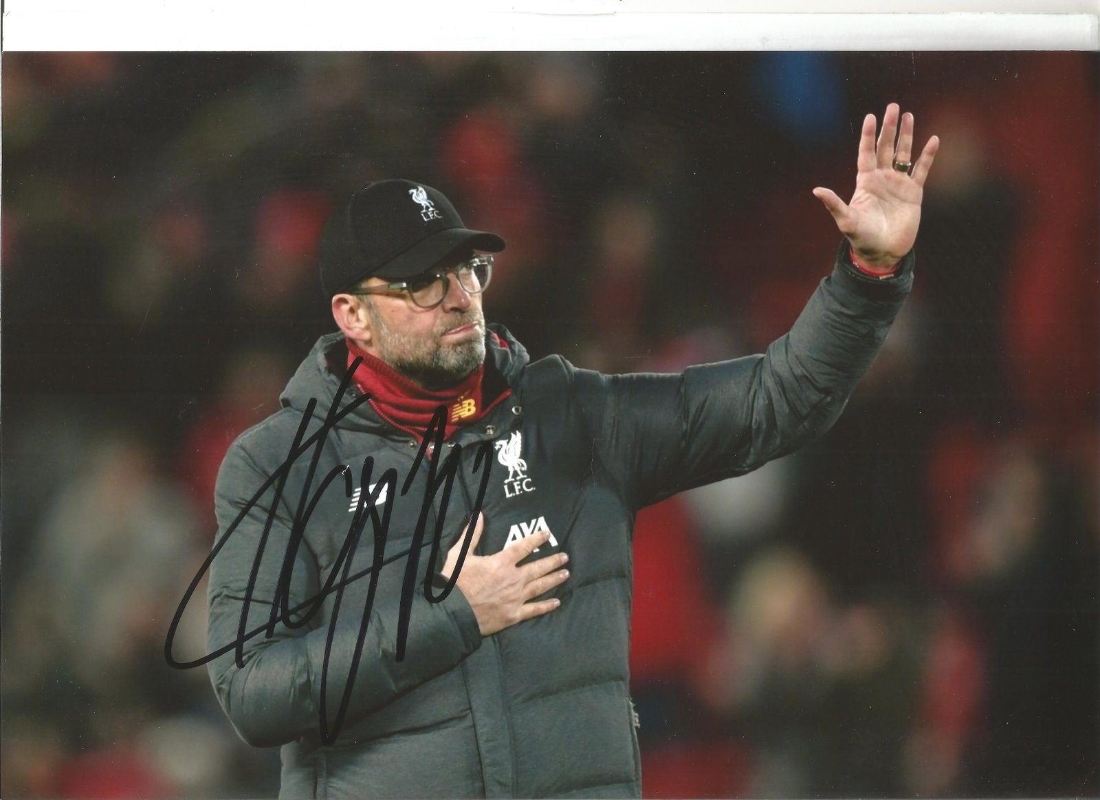 Liverpool FC Jurgen Klopp signed 12 x 8 inch colour: Liverpool FC Jurgen Klopp signed 12 x 8 inch colour football photo. All autographs are genuine hand signed and come with a Certificate of Authenticity. We combine postage on multiple winning lots and 