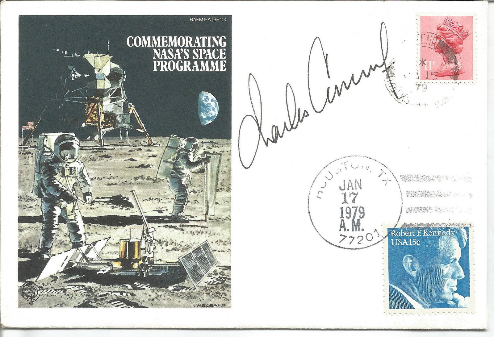 Apollo Astronaut and Moonwalker Charles Conrad signed (1 of 1)