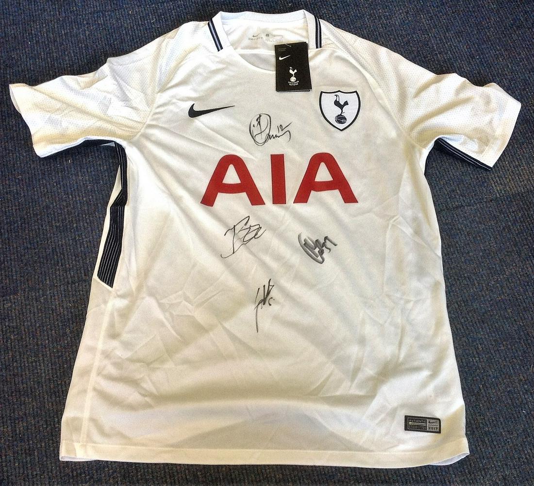 Tottenham Hotspur Shirt Signed By Jan Vertonghen, Paulo (1 of 1)