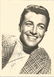 Robert Taylor signed 7x5 vintage black and white photo.