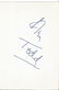 Ann Todd signed 6x4 white card. We combine postage on