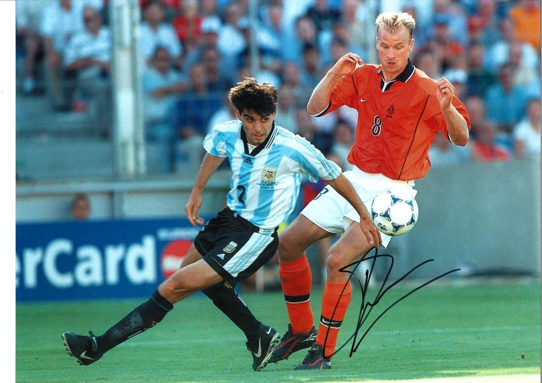 Dennis Bergkamp Argentina goal Holland Authentic Signed: Dennis Bergkamp Argentina goal Holland Authentic Signed 16 x 12 inch football photo, 6GK1206A. We combine postage on multiple winning lots and can ship worldwide. UK postage from £4.99, EU from 