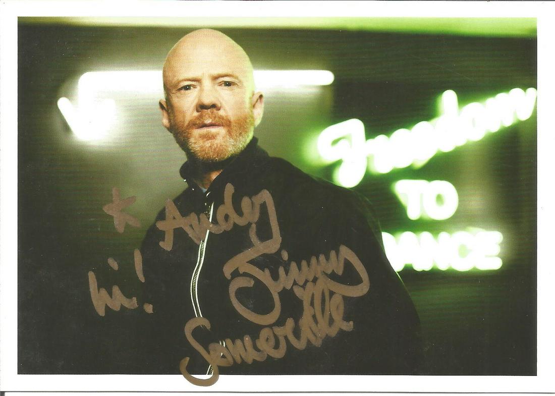 Jimmy Sommerville signed 6x4 colour promo photo (1 of 1)