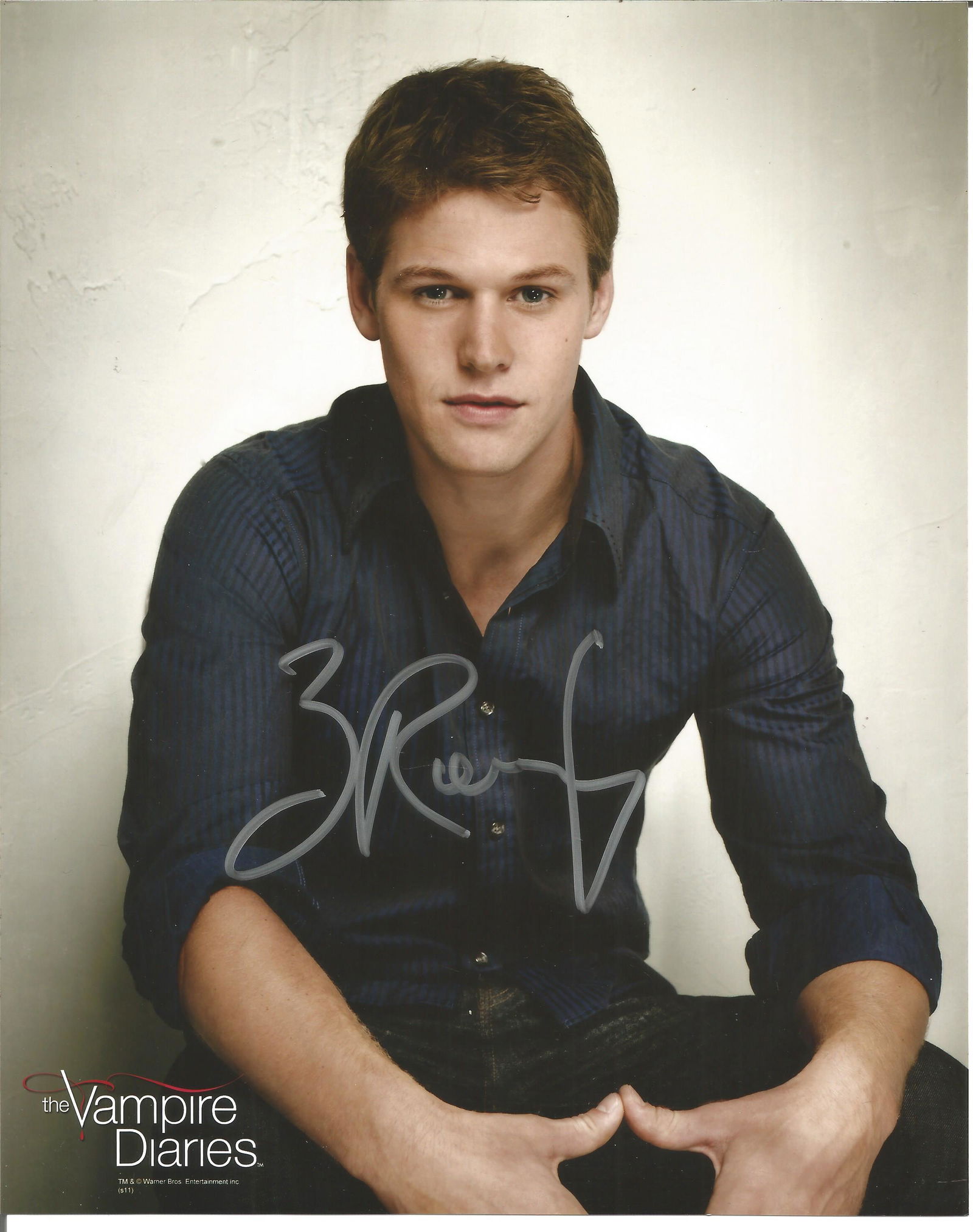 Zach Roerig signed 10x8 colour photo from Vampire (1 of 1)