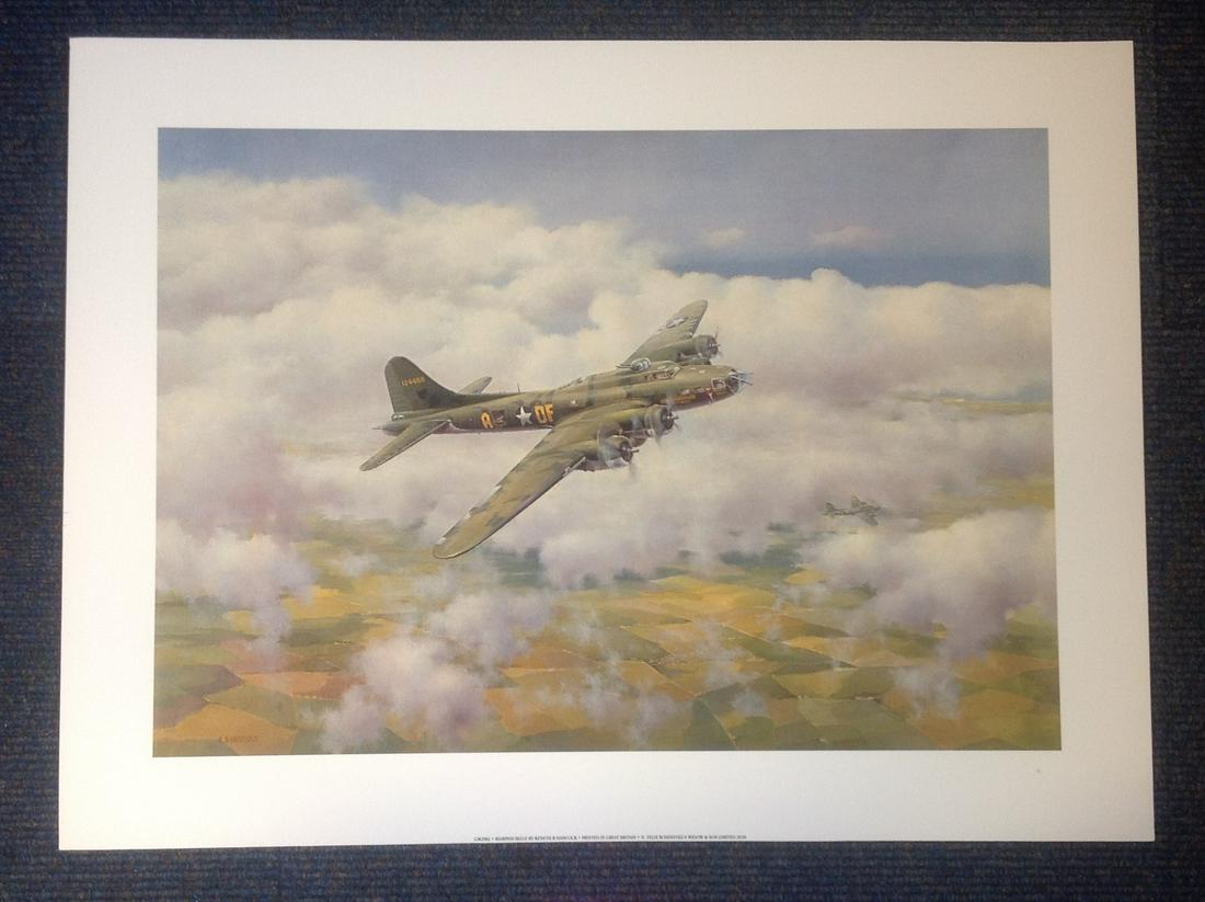 World War II Memphis Belle 18x24 print by the artist (1 of 1)