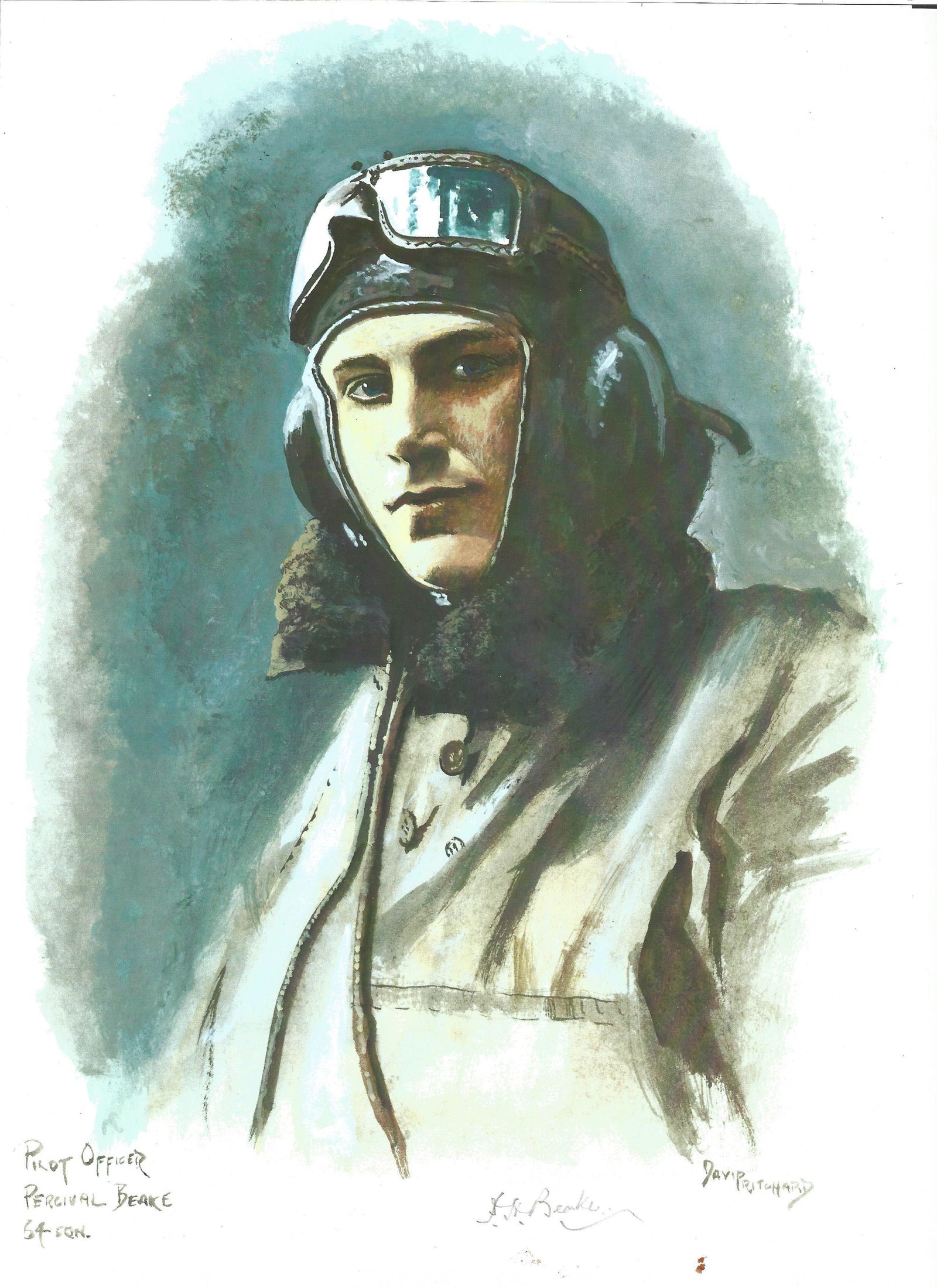 Plt Off Percival Beake WW2 RAF Battle of Britain Pilot (1 of 1)