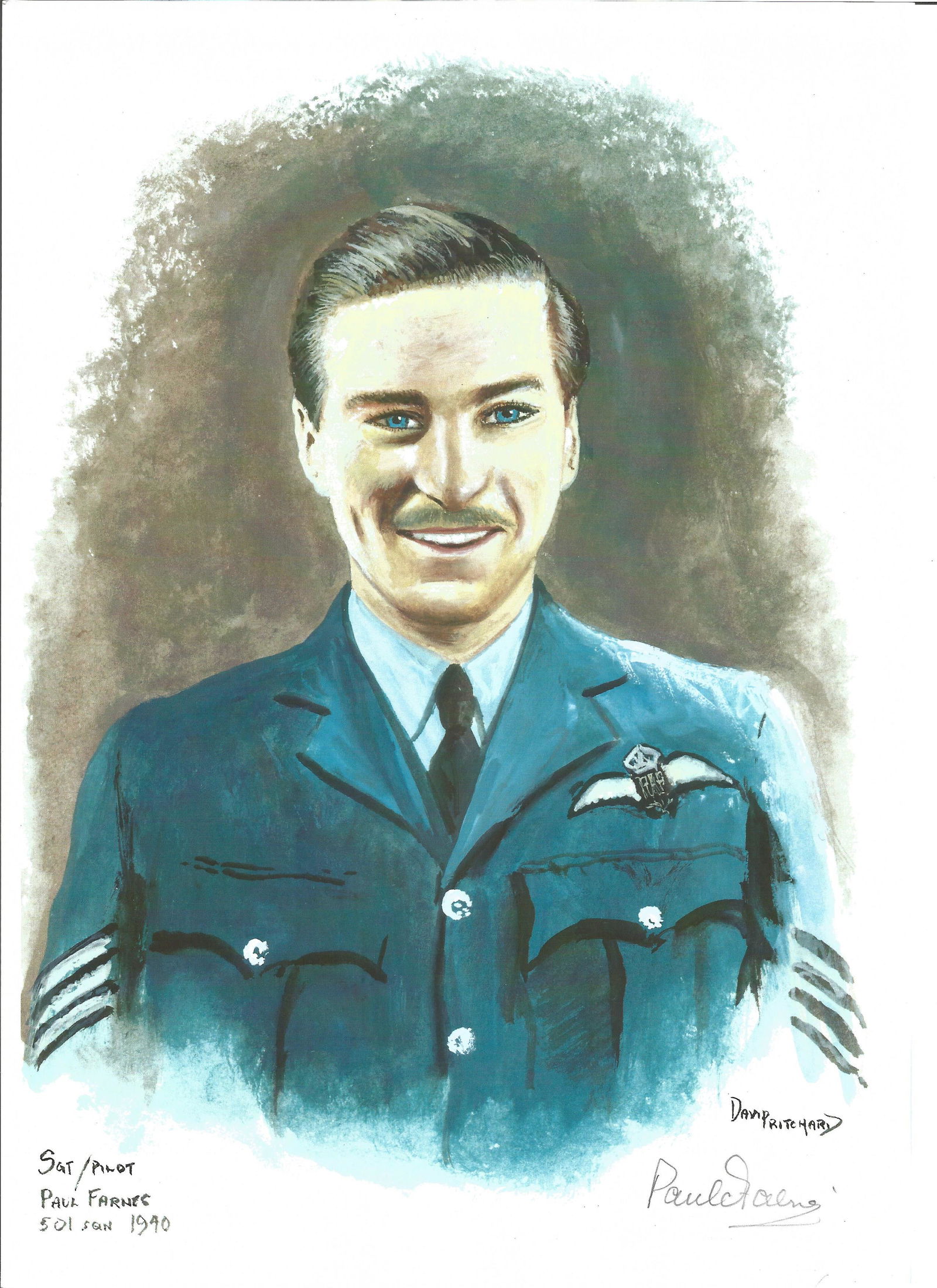 Sgt Pilot Paul Farnes WW2 RAF Battle of Britain Pilot (1 of 1)