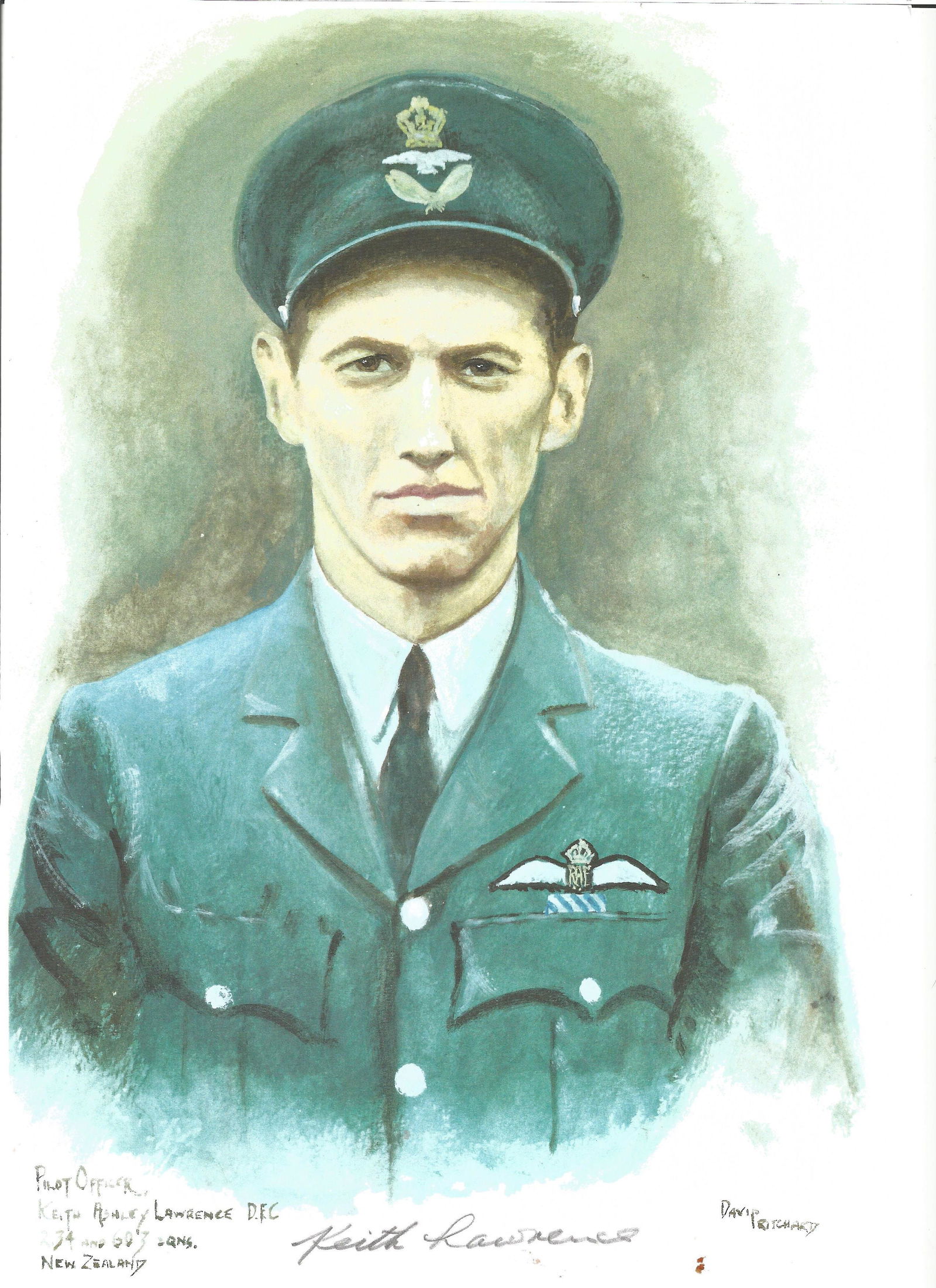 Flt/Lt Keith Lawrence WW2 RAF Battle of Britain Pilot (1 of 1)