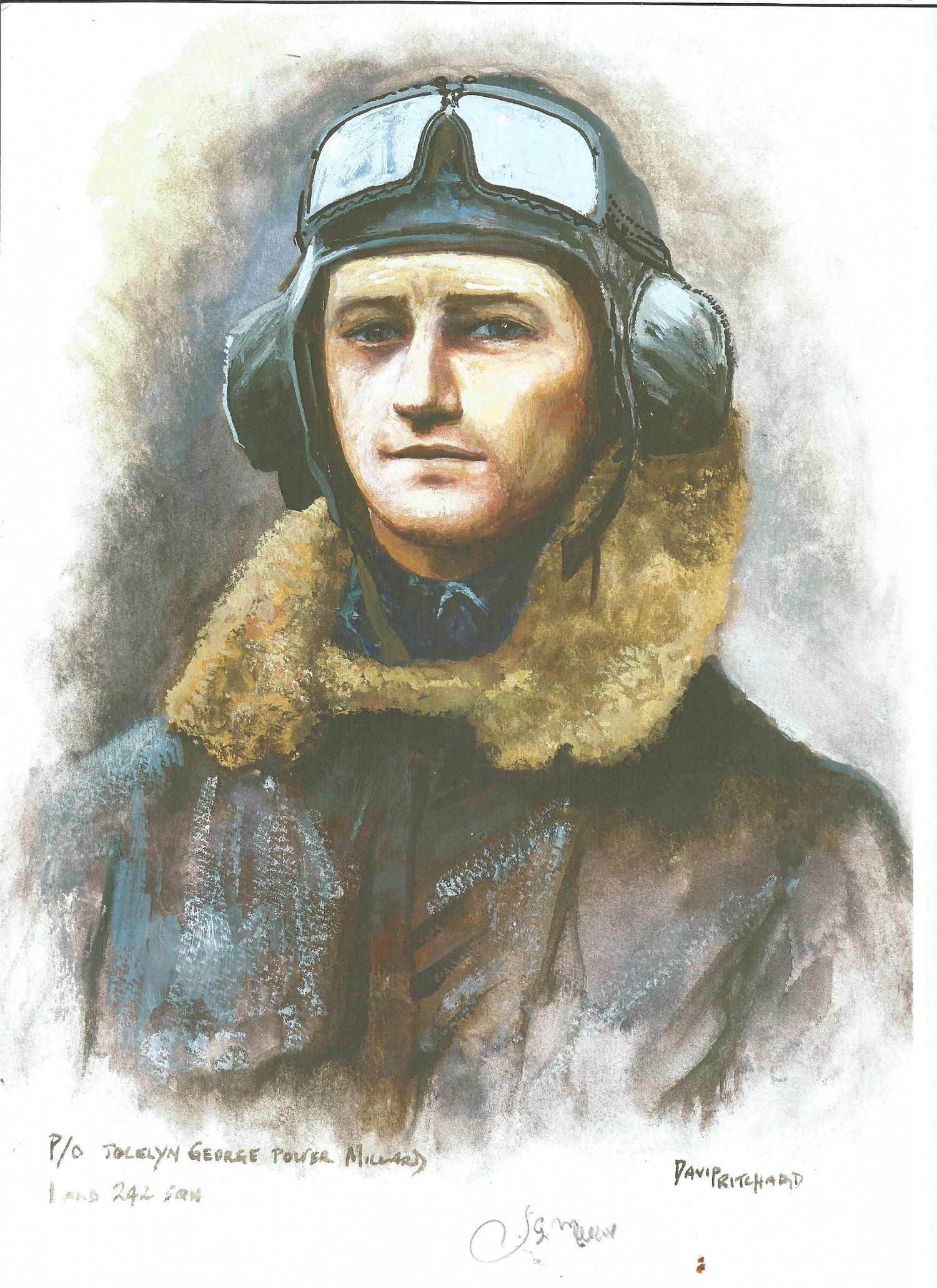 P/O Jocelyn George Power Millard WW2 RAF Battle of (1 of 1)