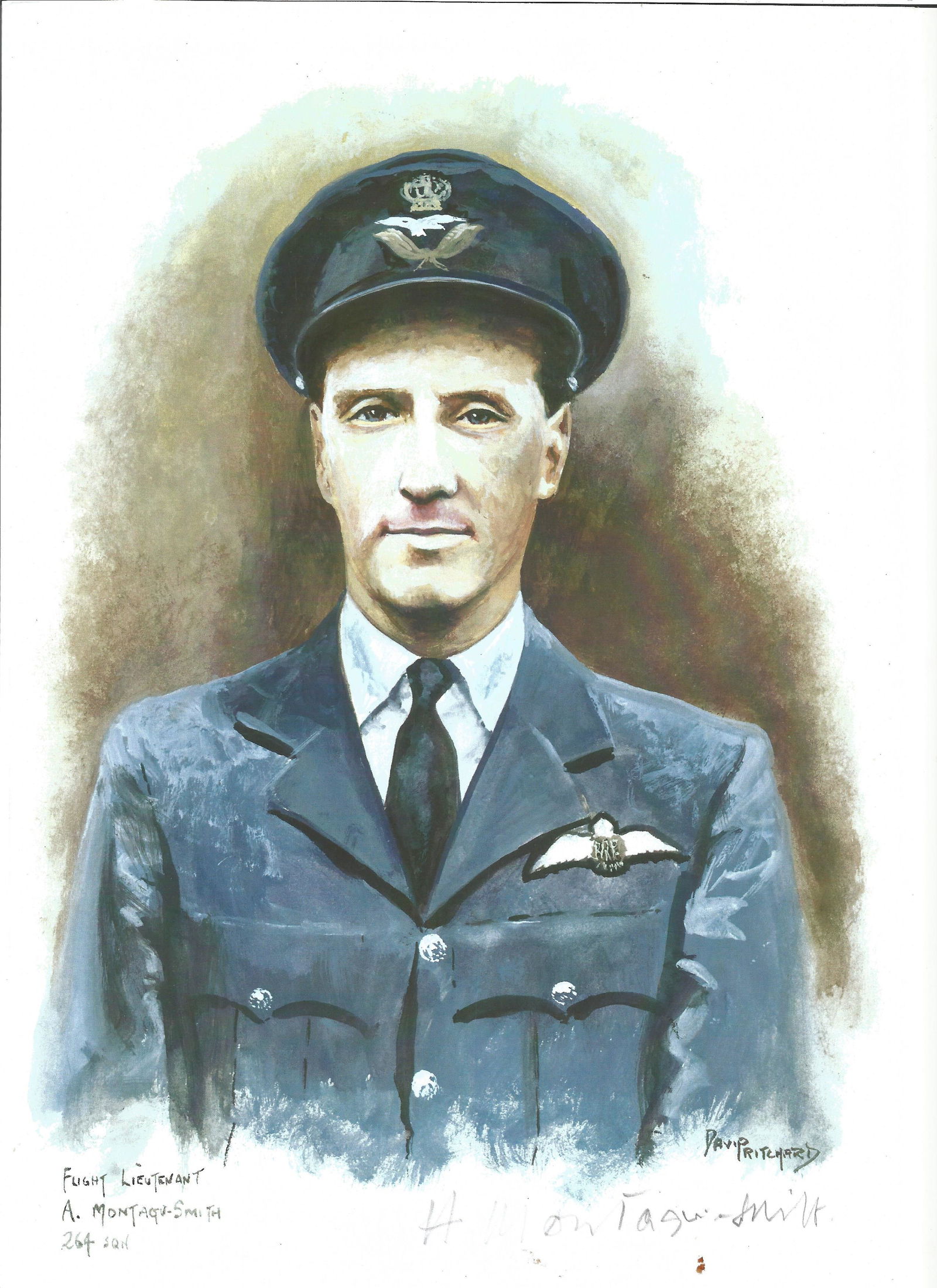 F/Lt A. M. Montague Smith WW2 RAF Battle of Britain (1 of 1)