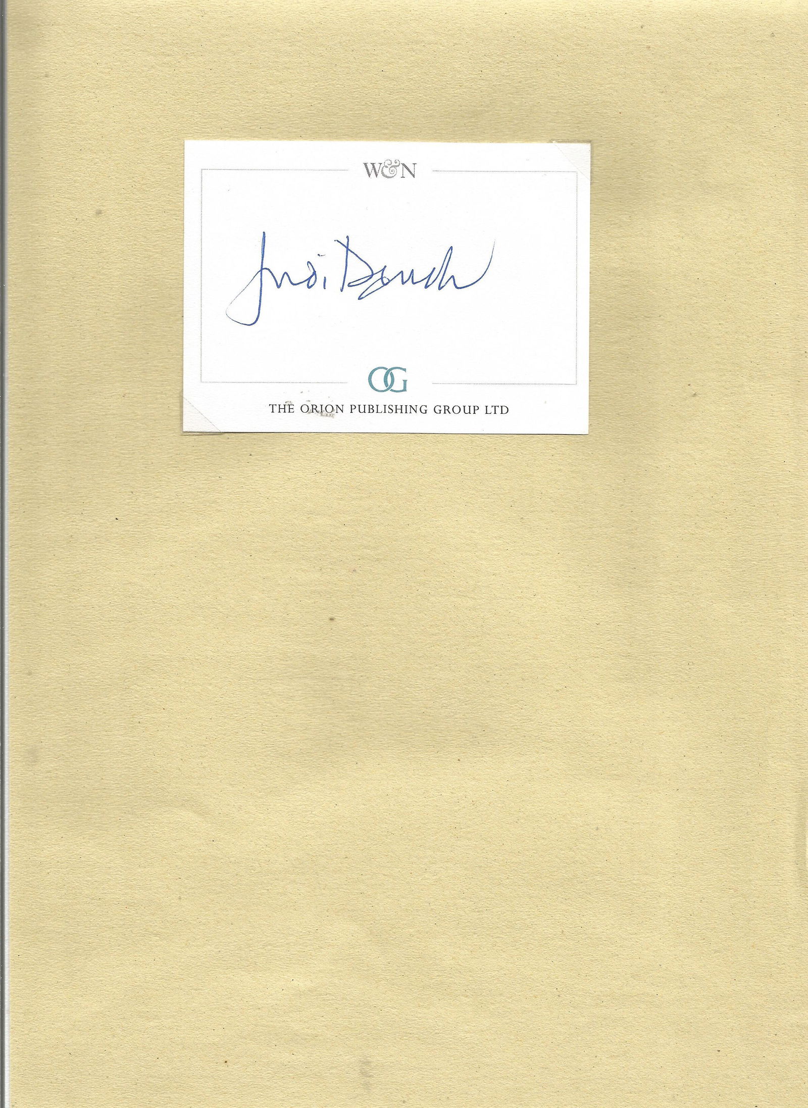 Judi Dench signed bookplate. Good Condition. All: Judi Dench signed bookplate. Good Condition. All autographs are genuine hand signed and come with a Certificate of Authenticity. We combine postage on multiple winning lots and can ship worldwide. UK