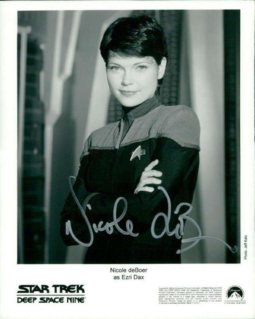 Blowout Sale! Star Trek Nicole DeBoer hand signed 10x8 (1 of 1)
