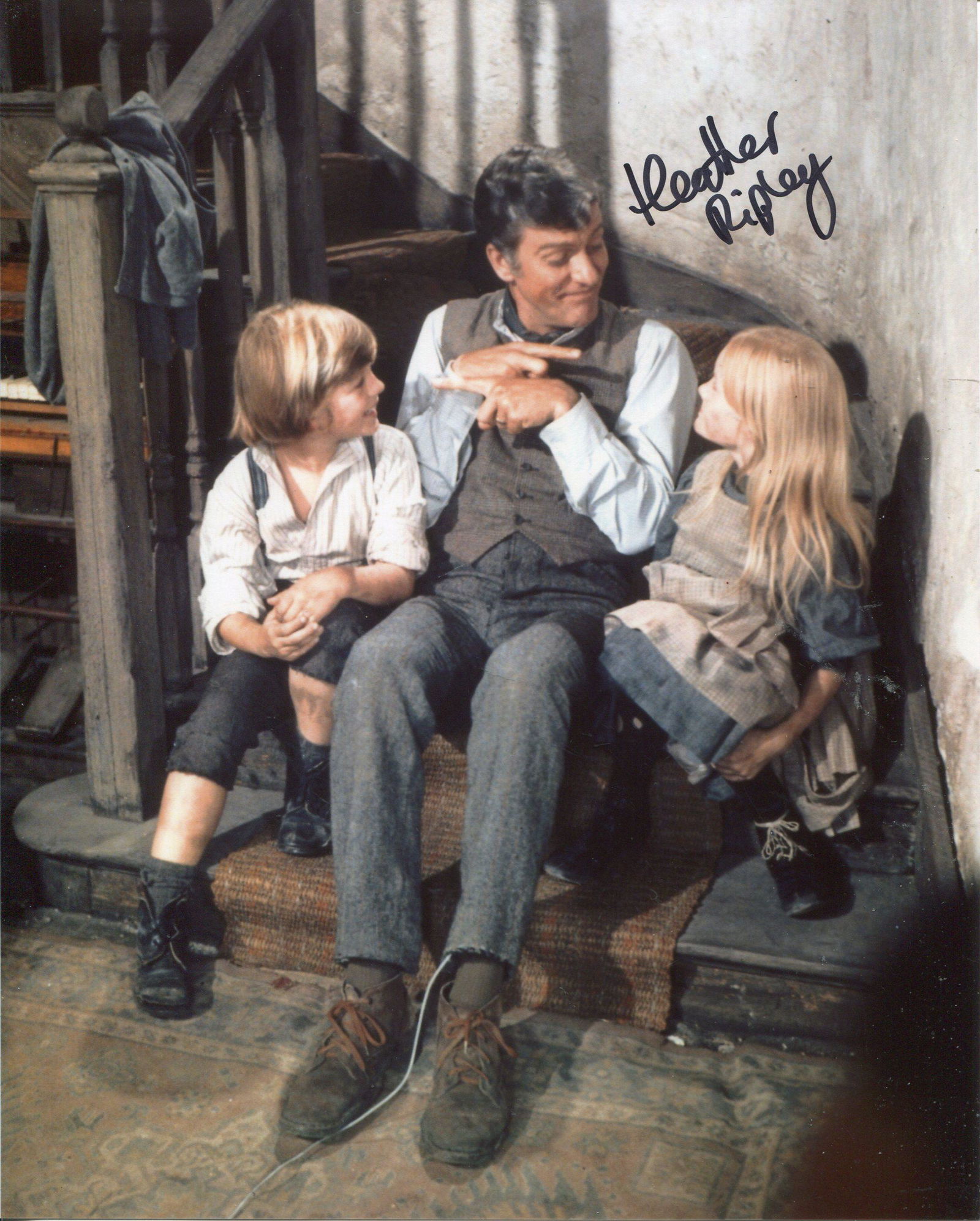 Chitty Chitty Bang Bang 8x10 movie photo signed by: Chitty Chitty Bang Bang 8x10 movie photo signed by child actress Heather Ripley. Good Condition. All autographs are genuine hand signed and come with a Certificate of Authenticity. We combine postage