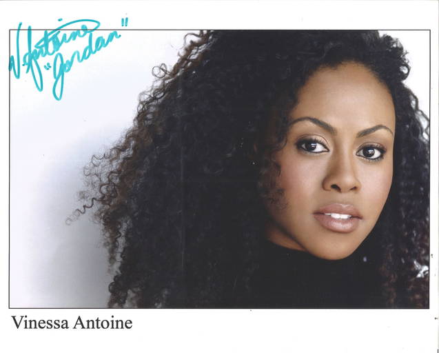 Vinessa Antoine Signed 10x8 Colour Photo. Good