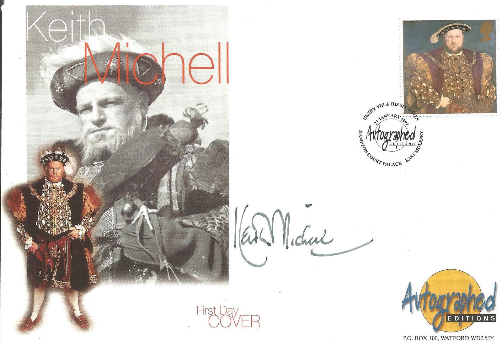 Keith Mitchell signed Autographed Editions FDC PM Henry (1 of 1)