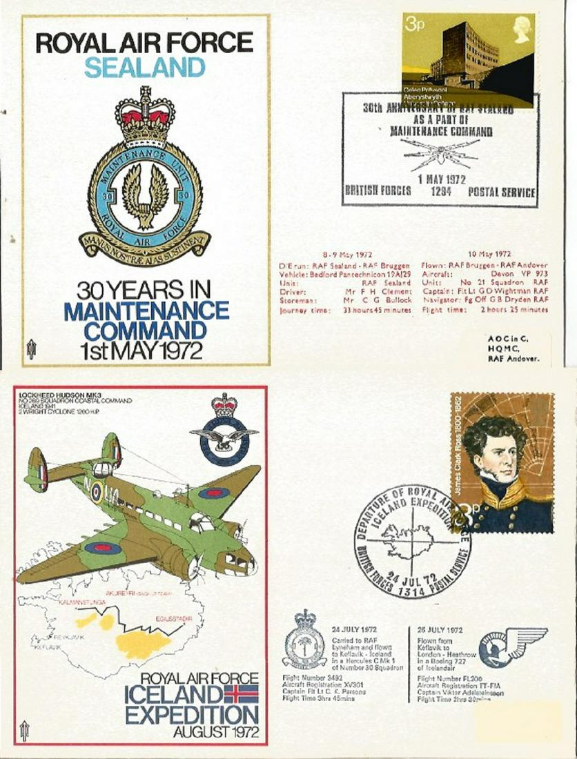 RAF GB cover collection. 5 covers in total. Includes (1 of 3)