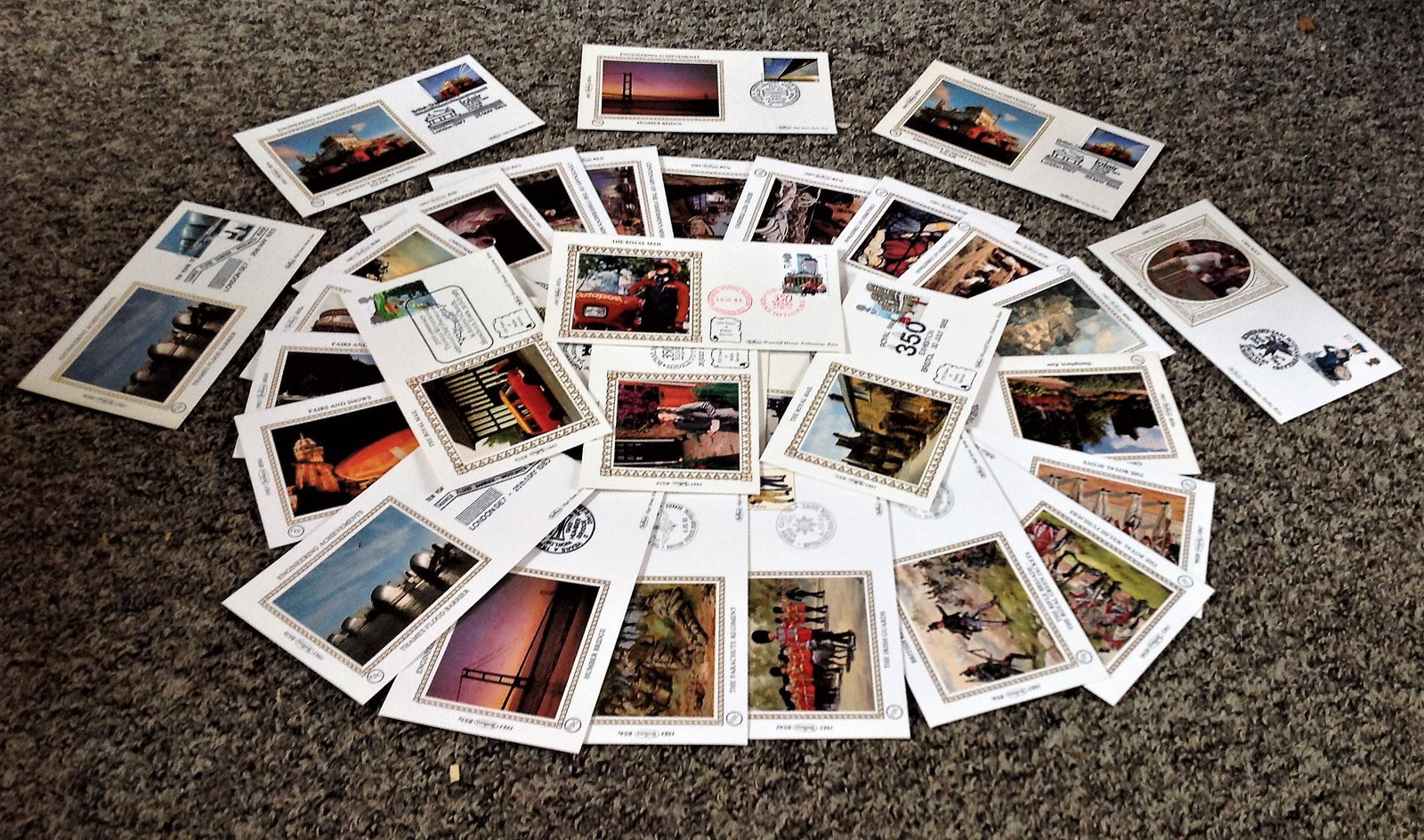 GB FDC collection. 32 included. 1981/1985. All Benham (1 of 1)