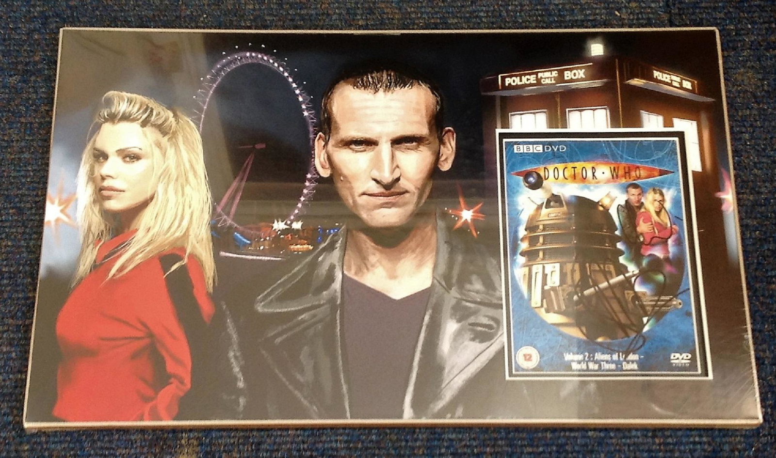 Billie Piper Christopher Eccleston autographs (1 of 1)