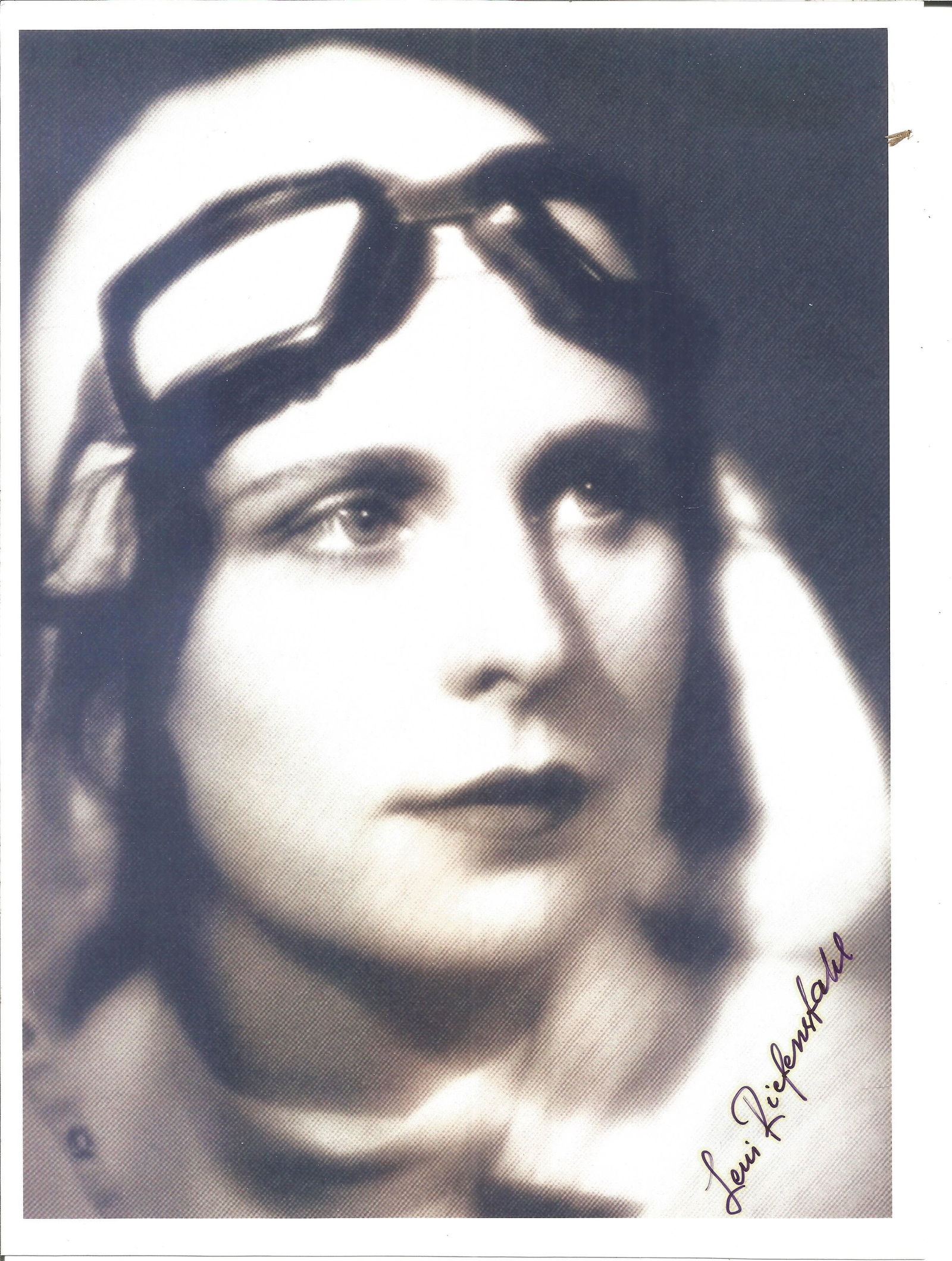 Leni Riefenstahl signed 11x8 sepia photo. All (1 of 1)