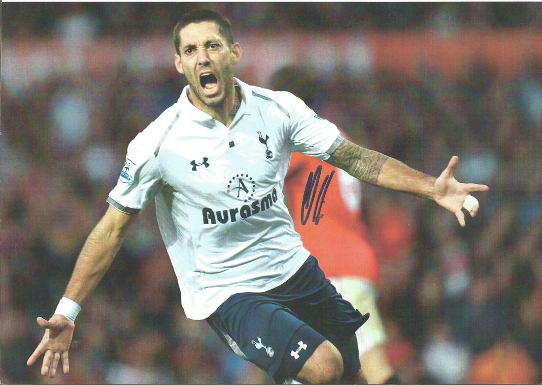Clint Dempsey signed 12x8 colour photo. All autographs: Clint Dempsey signed 12x8 colour photo. All autographs come with a Certificate of Authenticity. We combine postage on multiple winning lots and can ship worldwide. UK postage from £4.99, EU from