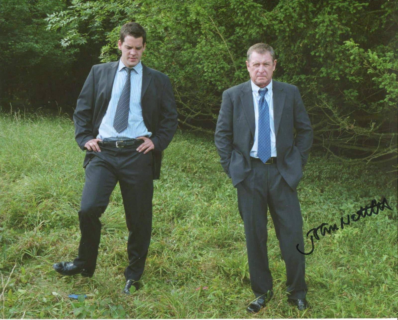 John Nettles. Midsomer Murders 8x10 photo signed by (1 of 1)