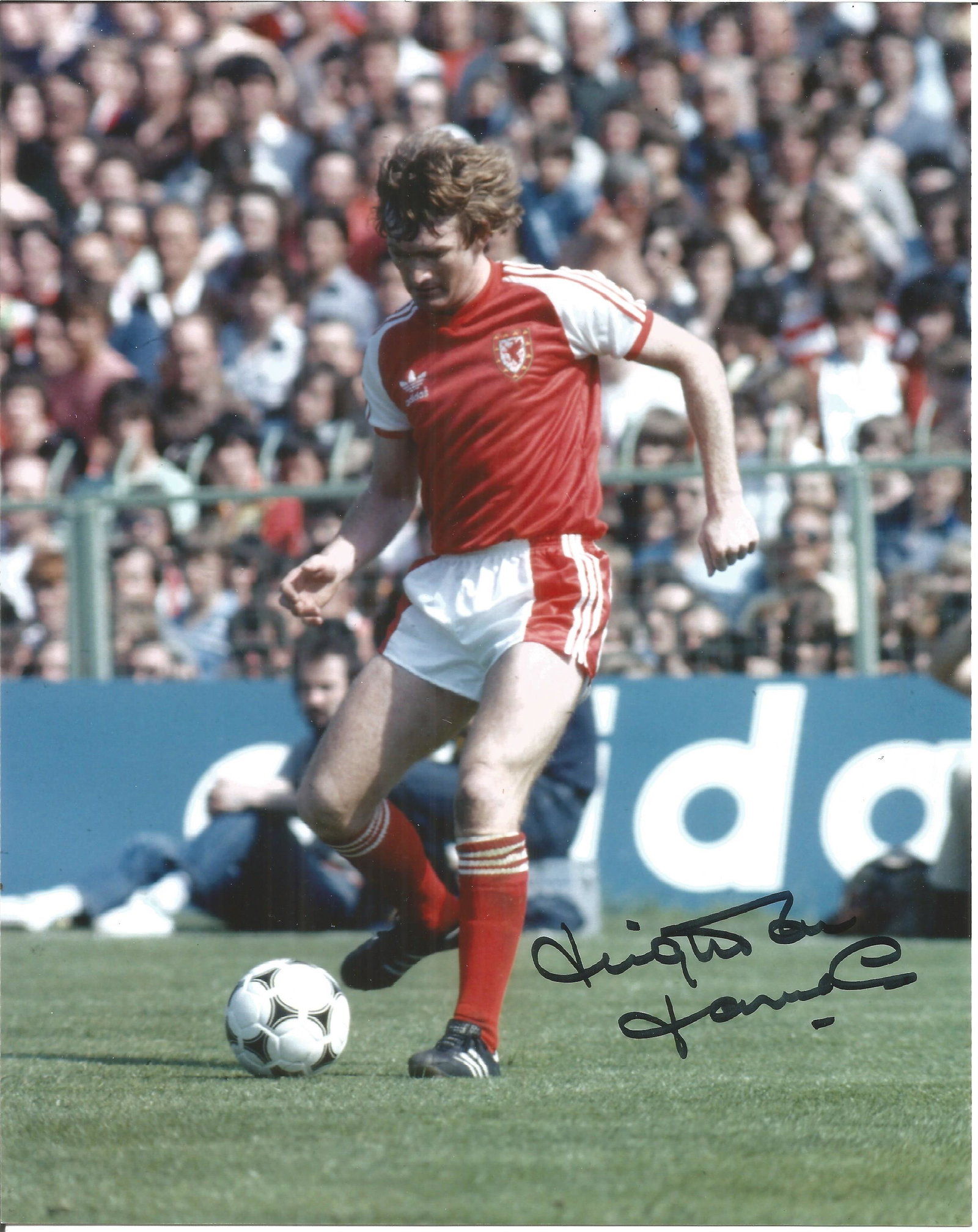 Football Leighton James 10x8 signed colour photo (1 of 1)