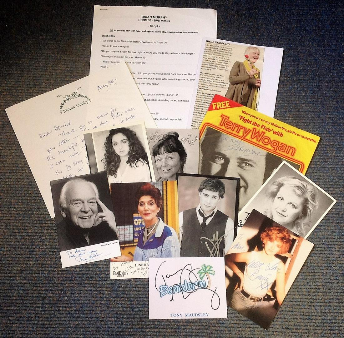 Entertainment collection 12 items includes signed (1 of 1)