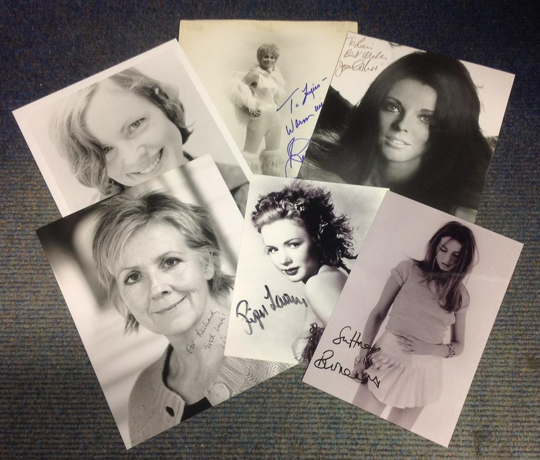 Film Collection 6 assorted signed black and white (1 of 1)