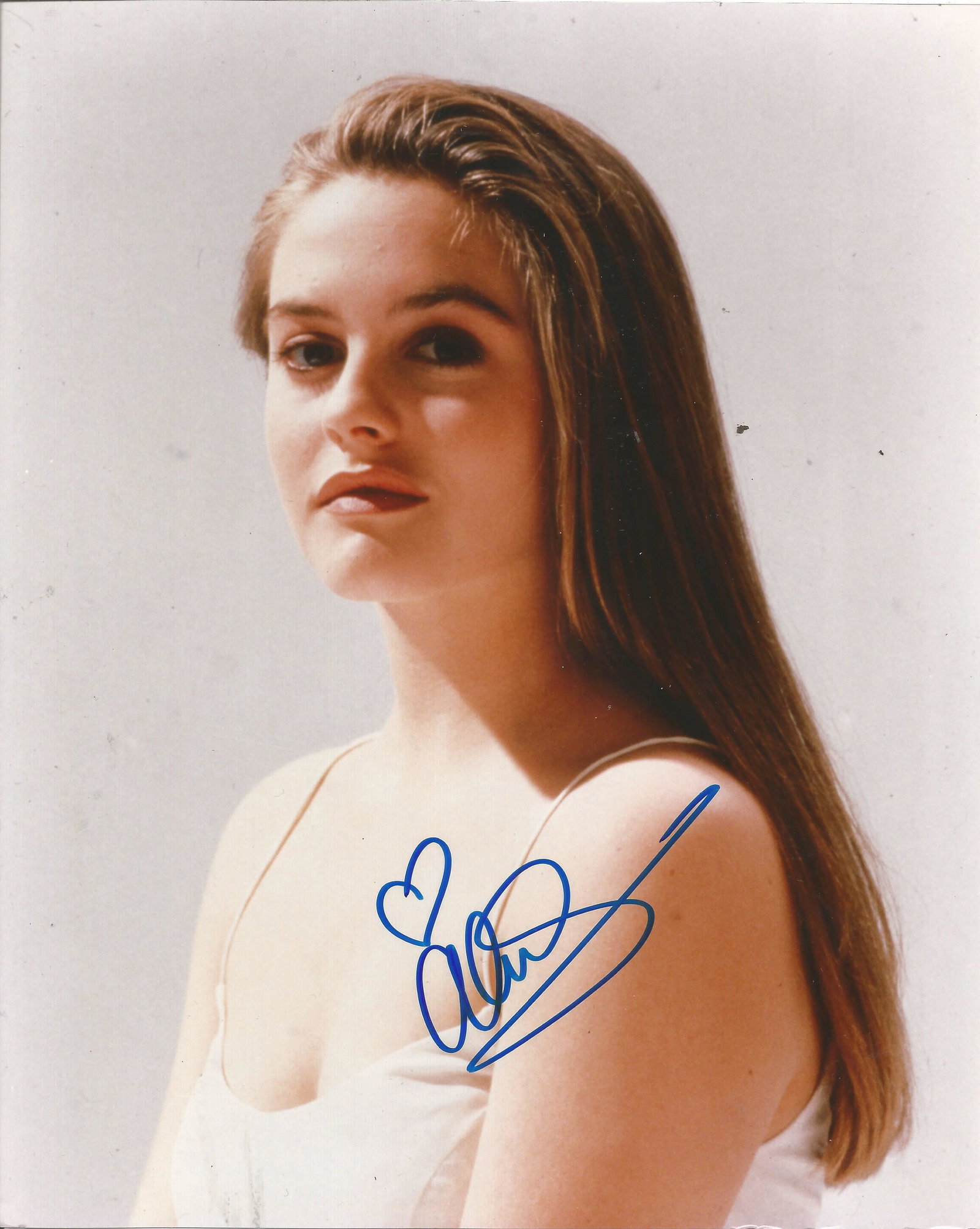 Alicia Silverstone signed 10x8 colour photo. Alicia (1 of 1)