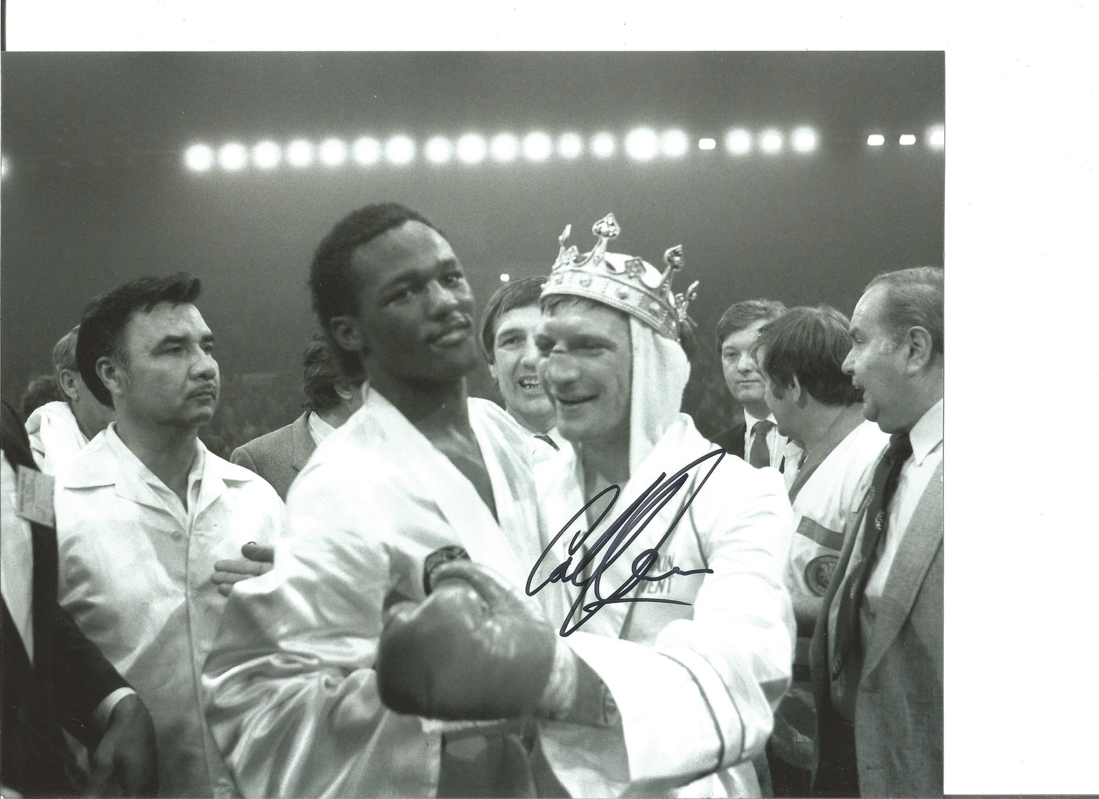 Signed 10x8 Black and White Image of Welshman Colin (1 of 1)