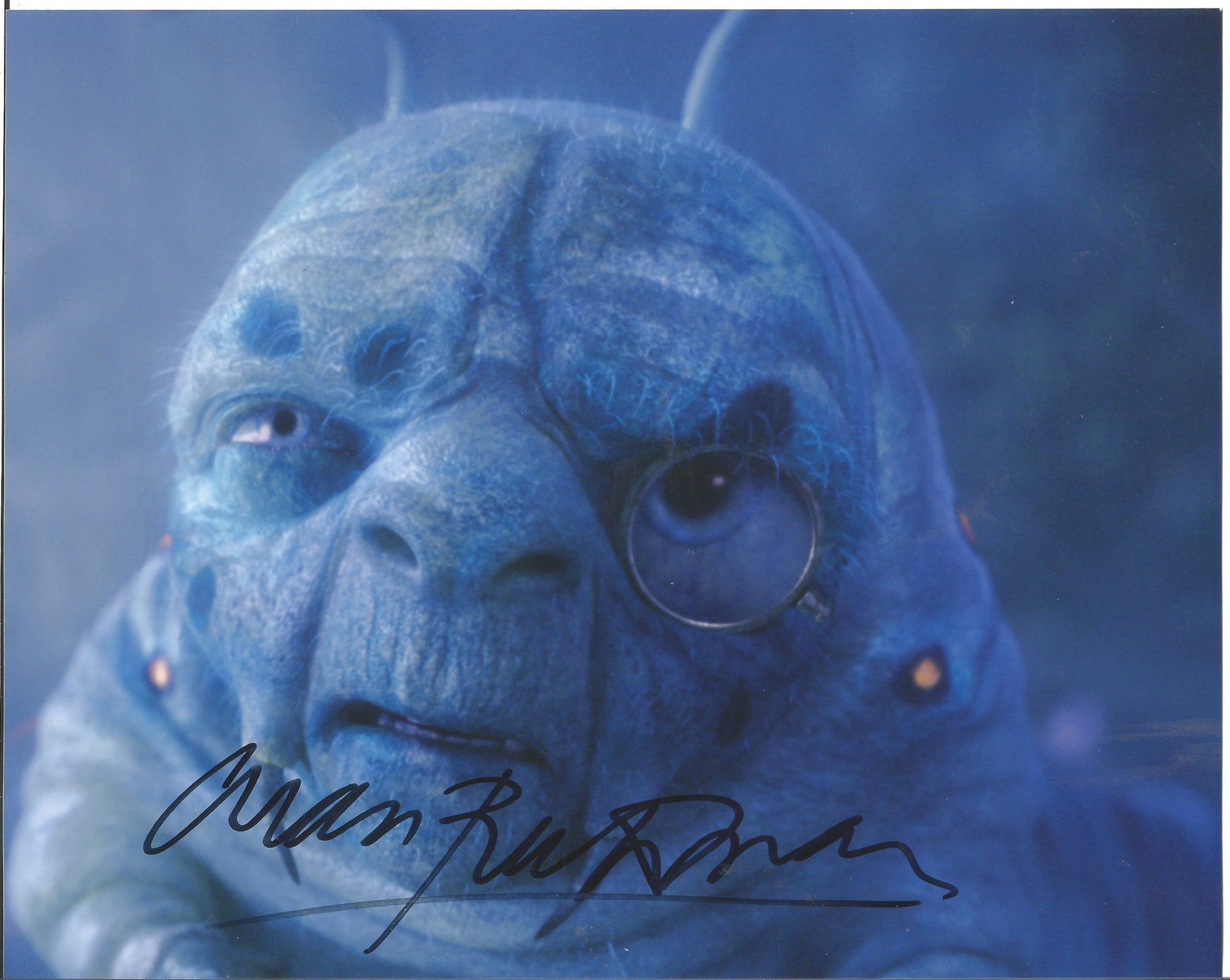 Alan Rickman signed 10x8 colour photo pictured in the (1 of 1)