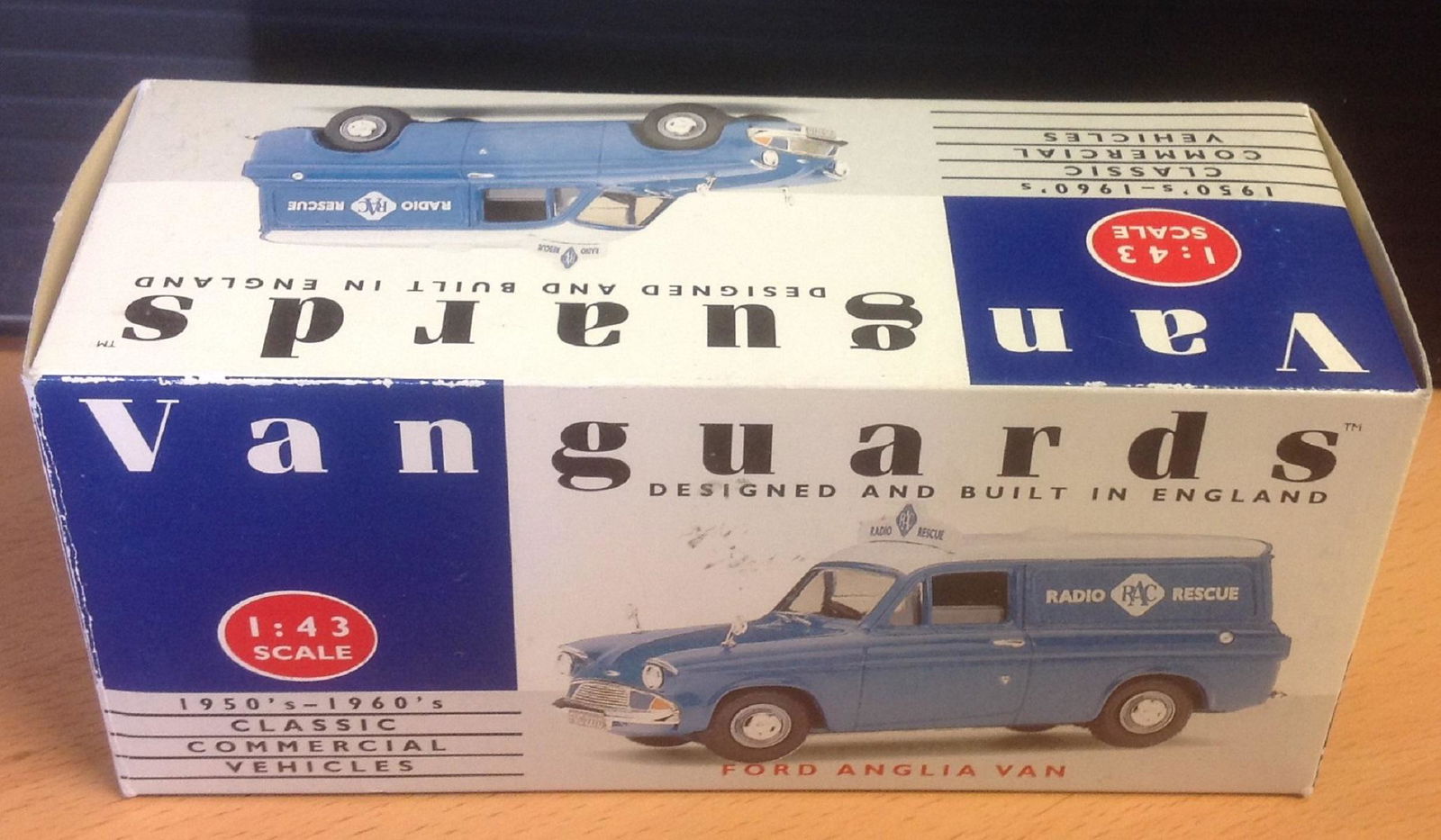 Vanguards model 1. 43 scale Ford Anglia Van 1950s-1960s (1 of 1)