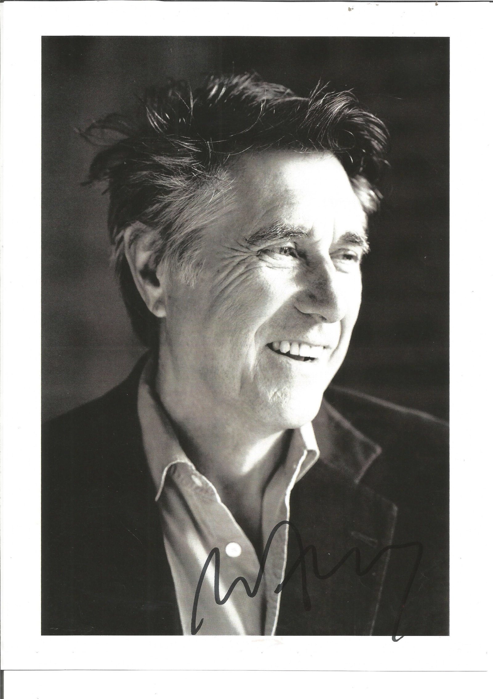 Bryan Ferry Roxy Music Singer Signed 8x12 Photo Â£8-10.: Bryan Ferry Roxy Music Singer Signed 8x12 Photo £8-10. Good condition. All autographs come with a Certificate of Authenticity. We combine postage on multiple winning lots and can ship worldwide.