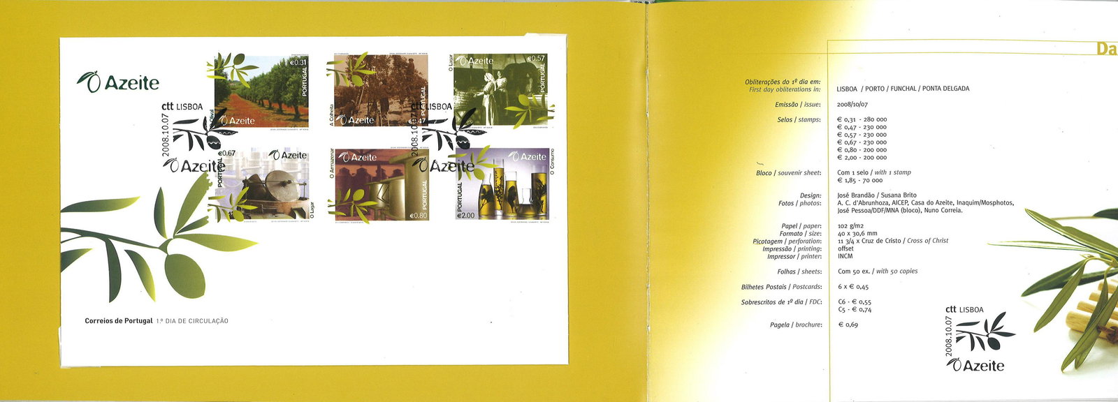 Portugal FDC collection housed in Marks of Nature Book (1 of 2)